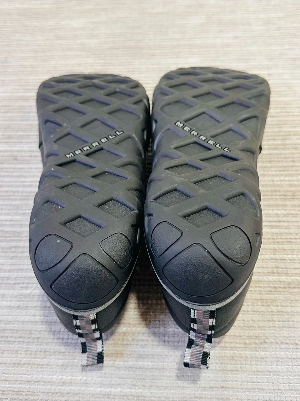 Merrell Jungle Moc Leather Black Kids Youth Size US 7M UK 6 EU 38 Slip On Shoes